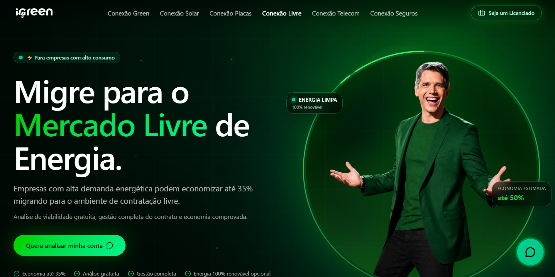 Preview da Página Mercado Livre